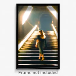Pixel Art Poster - Major Stair (8 Bit Psychedelic Trippy Weird Video Game Print)