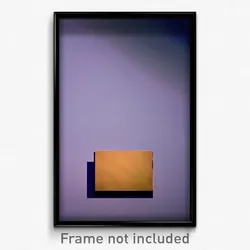 Pixel Art Poster - Lonely Square (8 Bit Psychedelic Trippy Video Game Print)