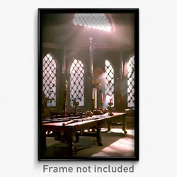 Pixel Art Poster - Enchanting Armoury (8 Bit Psychedelic Video Game Print)