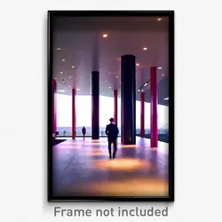 Pixel Art Poster - Modern Moor (8 Bit Psychedelic Trippy Weird Video Game Print)