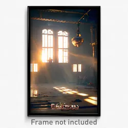 Pixel Art Poster - Beautiful Forgeworks (8 Bit Psychedelic Video Game Print)