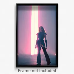Pixel Art Poster - Slim Arrowslit (8 Bit Psychedelic Trippy Video Game Print)