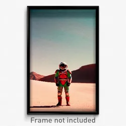 Pixel Art Poster - Meek Mars (8 Bit Psychedelic Trippy Weird Video Game Print)