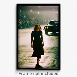 Pixel Art Poster - Acclaimed Thoroughfare (8 Bit Psychedelic Video Game Print)