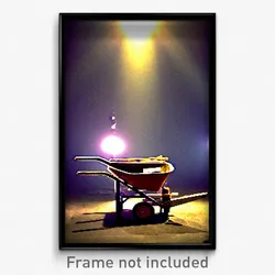 Pixel Art Poster - Outrageous Barrow (8 Bit Psychedelic Trippy Video Game Print)