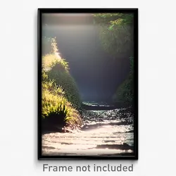 Pixel Art Poster - Measly Ditch (8 Bit Psychedelic Trippy Video Game Print)