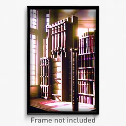 Pixel Art Poster - Novel Armoury (8 Bit Psychedelic Trippy Video Game Print)