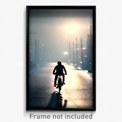 Pixel Art Poster - Ordinary Route (8 Bit Psychedelic Trippy Video Game Print)