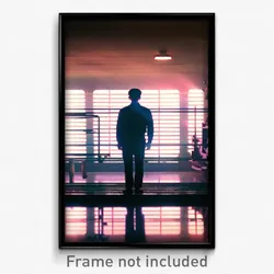 Pixel Art Poster - Showy Berth (8 Bit Psychedelic Trippy Weird Video Game Print)