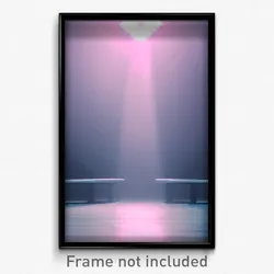 Pixel Art Poster - Basic Remains (8 Bit Psychedelic Trippy Video Game Print)
