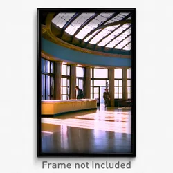 Pixel Art Poster - Homely Well (8 Bit Psychedelic Trippy Weird Video Game Print)