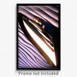 Pixel Art Poster - Wavy Mirror (8 Bit Psychedelic Trippy Weird Video Game Print)