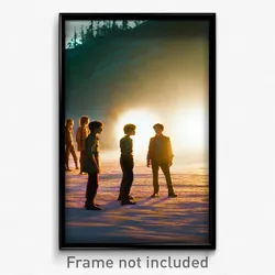 Pixel Art Poster - Rich Camp (8 Bit Psychedelic Trippy Weird Video Game Print)
