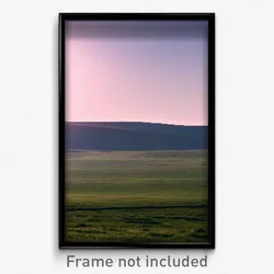 Pixel Art Poster - Bleak Pasture (8 Bit Psychedelic Trippy Video Game Print)