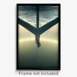 Pixel Art Poster - Brilliant Expanse (8 Bit Psychedelic Trippy Video Game Print)