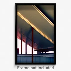 Pixel Art Poster - Modest Overhang (8 Bit Psychedelic Trippy Video Game Print)