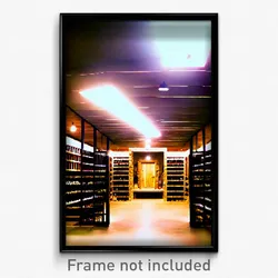 Pixel Art Poster - Interesting Cellar (8 Bit Psychedelic Video Game Print)