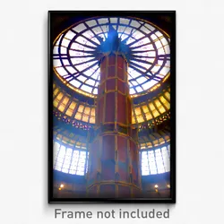 Pixel Art Poster - Humble Belfry (8 Bit Psychedelic Trippy Video Game Print)