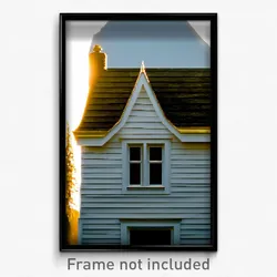 Pixel Art Poster - Outlandish Dormer (8 Bit Psychedelic Trippy Video Game Print)