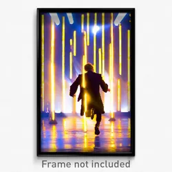 Pixel Art Poster - Electric Balistraria (8 Bit Psychedelic Video Game Print)