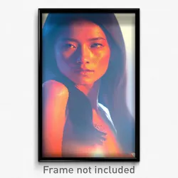 Pixel Art Poster - Smooth Visage (8 Bit Psychedelic Trippy Video Game Print)