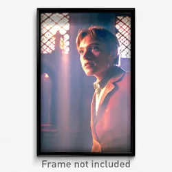 Pixel Art Poster - Sentimental Chantry (8 Bit Psychedelic Video Game Print)