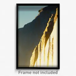 Pixel Art Poster - Remarkable Ledge (8 Bit Psychedelic Trippy Video Game Print)