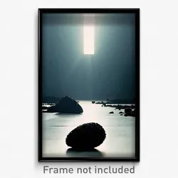 Pixel Art Poster - Black Heath (8 Bit Psychedelic Trippy Weird Video Game Print)