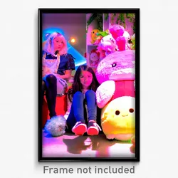 Pixel Art Poster - Plush Esplande (8 Bit Psychedelic Trippy Video Game Print)