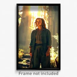 Pixel Art Poster - Aged Wild (8 Bit Psychedelic Trippy Weird Video Game Print)