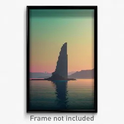 Pixel Art Poster - Agile Bay (8 Bit Psychedelic Trippy Weird Video Game Print)