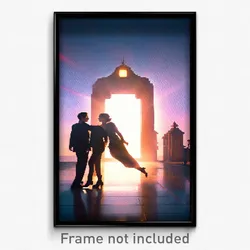 Pixel Art Poster - Stunning Way (8 Bit Psychedelic Trippy Video Game Print)