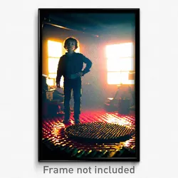 Pixel Art Poster - Rubbery Den (8 Bit Psychedelic Trippy Weird Video Game Print)