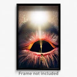 Pixel Art Poster - Dirty Cataract (8 Bit Psychedelic Trippy Video Game Print)