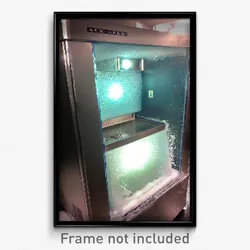 Pixel Art Poster - All Over The Place Ice Machine (8 Bit Video Game Print)