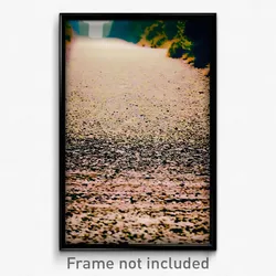 Pixel Art Poster - Coarse Path (8 Bit Psychedelic Trippy Weird Video Game Print)