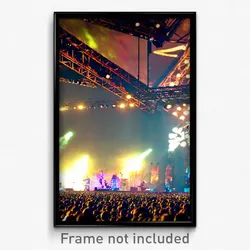 Pixel Art Poster - Massive Fest (8 Bit Psychedelic Trippy Video Game Print)