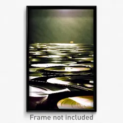 Pixel Art Poster - Vast Vinyl (8 Bit Psychedelic Trippy Weird Video Game Print)