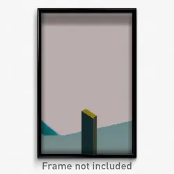 Pixel Art Poster - Rich Square (8 Bit Psychedelic Trippy Weird Video Game Print)