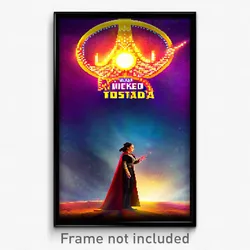 Pixel Art Poster - Wicked Tostada (8 Bit Psychedelic Trippy Video Game Print)