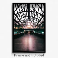 Pixel Art Poster - Secret Barbican (8 Bit Psychedelic Trippy Video Game Print)