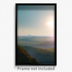 Pixel Art Poster - Distant Vicarge (8 Bit Psychedelic Trippy Video Game Print)