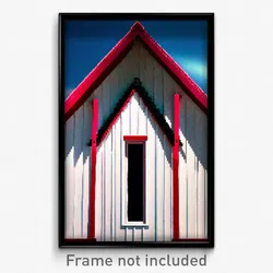 Pixel Art Poster - Uncommon Gable (8 Bit Psychedelic Trippy Video Game Print)
