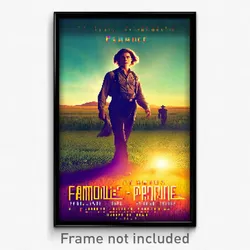 Pixel Art Poster - Famous Prairie (8 Bit Psychedelic Trippy Video Game Print)