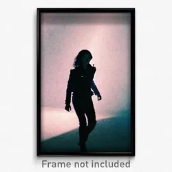 Pixel Art Poster - Normal Shadow (8 Bit Psychedelic Trippy Video Game Print)