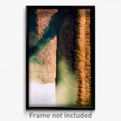 Pixel Art Poster - Novel Brickyard (8 Bit Psychedelic Trippy Video Game Print)