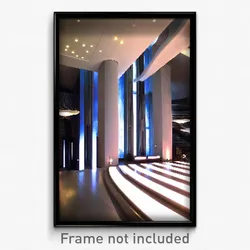 Pixel Art Poster - Modern Sanctum (8 Bit Psychedelic Trippy Video Game Print)