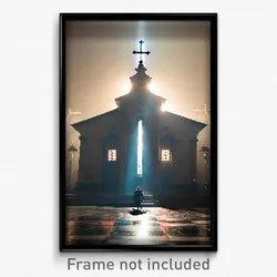 Pixel Art Poster - Striking Parish (8 Bit Psychedelic Trippy Video Game Print)