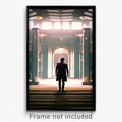 Pixel Art Poster - Incredible Chamber (8 Bit Psychedelic Video Game Print)