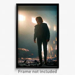 Pixel Art Poster - All Over The Place Remains (8 Bit Video Game Print)